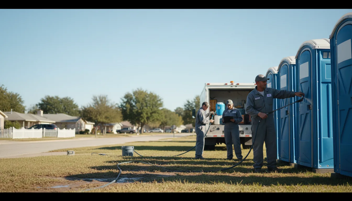 Long-Term Portable Toilet Rental in West Ridge, AR near me